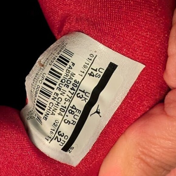 B31 JORDAN AIR Jordan 7 Retro "Cardinal" Sneaker - Picture 12 of 12